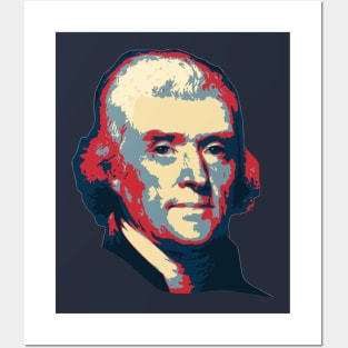 Thomas Jefferson Pop Art Posters and Art